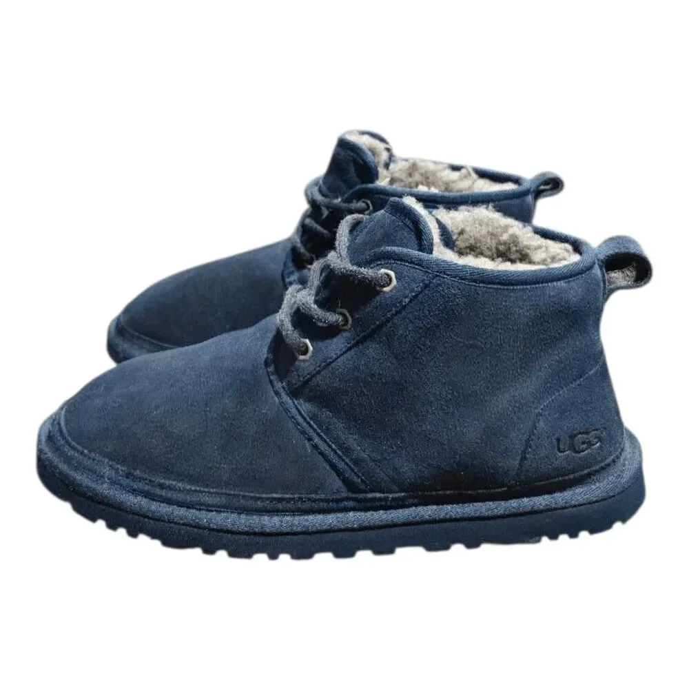 UGG Neumel Chukka Boot In Navy Size 8